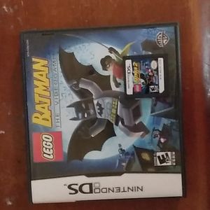 "Lego Batman 1" & "Lego Batman 2 The Super Heros" Nintendo DS Game Bundle